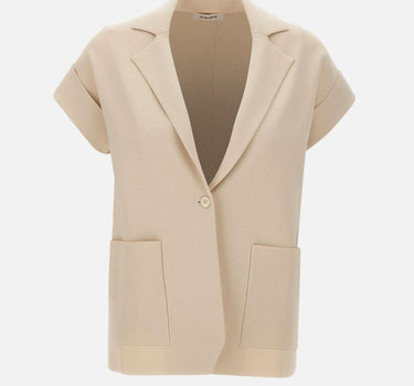Blazer in maglia smanicato 194107 236 KANGRA 