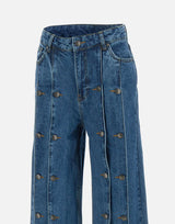 "Button detail wide jeans" 114073 1602 ROTATE BIRGER CHRISTENSEN 