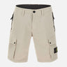 Bermuda in twill di cotone biologico stretch L100019S0A10 V0061 STONE ISLAND 