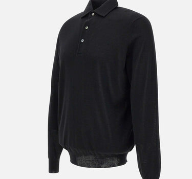 Polo in lana  royal merino PL1MLPAR RM16R990 FILIPPO DE LAURENTIIS 