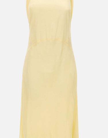 Abito lungo in marocaine con sciarpa 2A778A N0218 BLUMARINE 