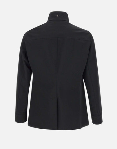 Giacca in tessuto crepe S08MUC602 18599 MONTECORE 