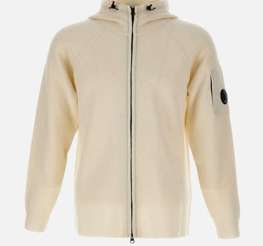 "Lambswool GRS Hooded Full Zip Sweater" 19CMKN057A 110149A103 C.P. COMPANY 