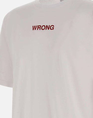 T-shirt "Wrong" S6AAYL0A335 01098 ASPESI 