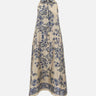 Abito lungo con stampa foulard CA6332TS555 P9652 LIU-JO 