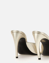 Mule "Betta" silver 260WSH00886 LBT112AA002 THE ATTICO 