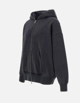 Felpa "Hvy fleece hoodie" P460 BFWB724BLACK PURPLE BRAND 