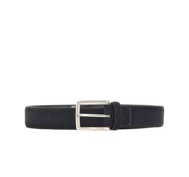 Cintura in pelle scamosciata 0935 NAVY ALBERTOLUTI 
