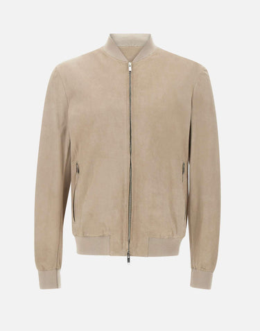 Giacca "Marc37Lecce" LECCE CAMOSCIOBEIGE CONCEPT LEATHER 