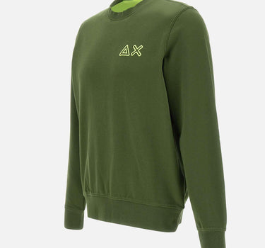 "Fluo fleece sweatshirt" F35115 37 SUN68 