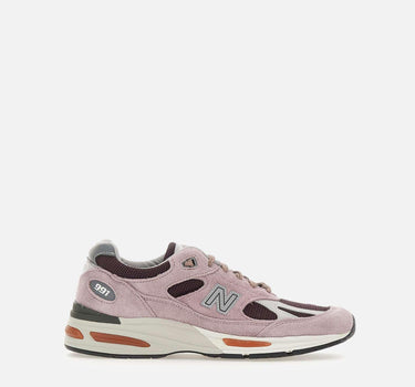 "Made in UK 991v2" U991PR2 PINK NEW BALANCE 