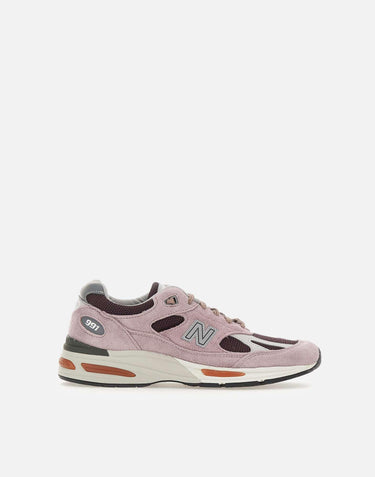 "Made in UK 991v2" U991PR2 PINK NEW BALANCE 