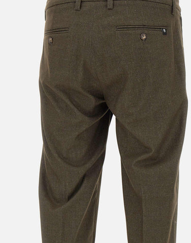 Pantaloni "Mucha10" in viscosa e lyocell P24910NL 3L098F003 RE-HASH 
