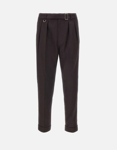 Pantaloni in cotone e lyocell B0515183 2358 PAOLO PECORA 