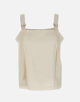 Top in lino e viscosa QP5MR010 1004 KAOS 