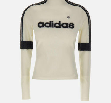 "Ls tee"<BR/> JW2524 WHITE ADIDAS 
