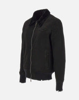 Giacca in shearling GU26F18011MEVL NERO GIORGIO BRATO 