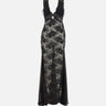 Abito in pizzo RRS16673 BLACK NISSA 