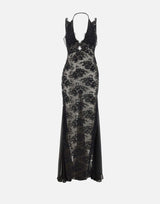 Abito in pizzo RRS16673 BLACK NISSA 