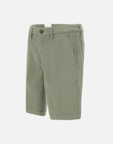 Shorts "Bernini-1" in lino e cotone BB32LS 34165100 RE-HASH 