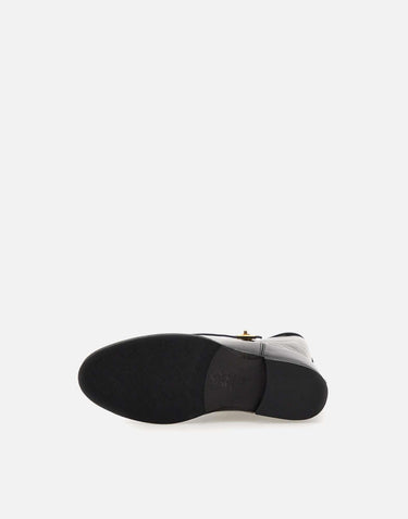 Stivali "Santa Monica" in pelle 3807 NERO VIA ROMA 15 