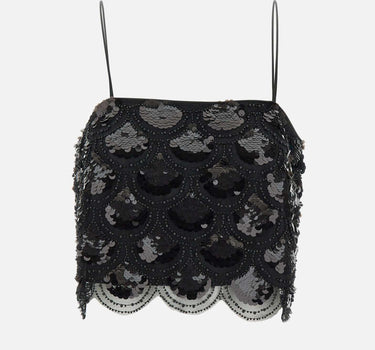 "Sequins crop top" 113669 100 ROTATE BIRGER CHRISTENSEN 