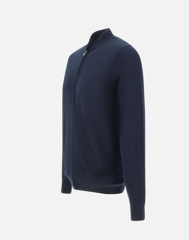 Cardigan in cotone full zip DK17012 BLUNOTTE DIKTAT 