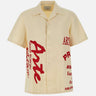 "Red print shirt" 024S CREAM ARTE ANTWERP 