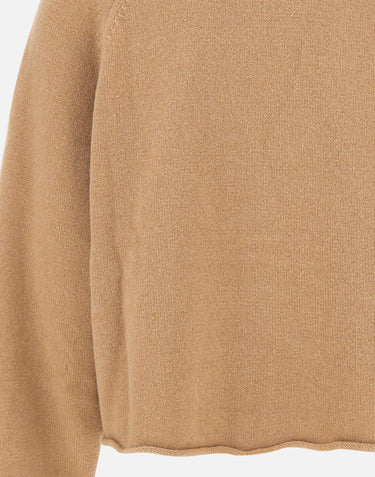 Cardigan cropped in misto lana e cashmere F5LAWOCA369 178 LANEUS 