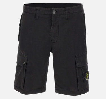 Bermuda in twill di cotone biologico stretch L100019S0A10 V0029 STONE ISLAND 