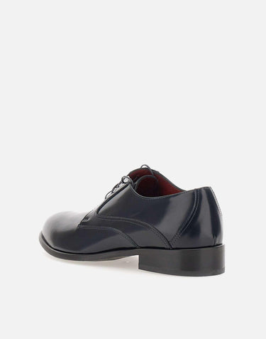Stringate "CL21" in pelle spazzolata CL21489 BLU DUCA DEGLI ABRUZZI 