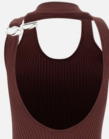 Top a maglia "C-Logo" COPML214Y3025 BRW COPERNI 