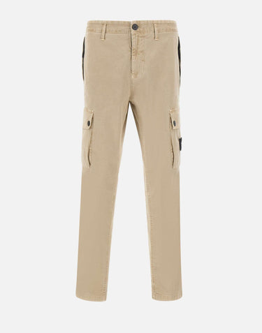Pantaloni in twill di cotone 3100034S00L1 V019A STONE ISLAND 