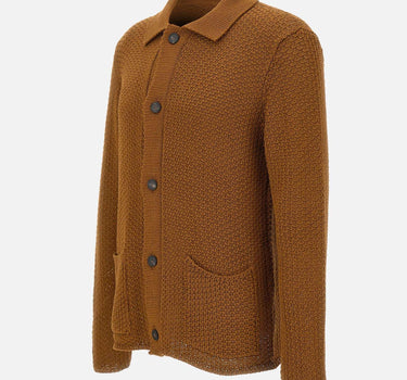 Cardigan "Paulie" PAULIEPWE2602 COGNAC TAGLIATORE 