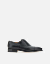 Stringate "F.J Lav. GY" in pelle 765NERO CU08 DUCA DEGLI ABRUZZI 