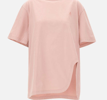 T-Shirt con spacco sagomato 260WCT00350 JJJ025PC093 THE ATTICO 