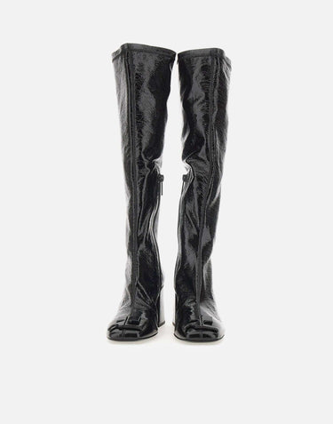 "Reedition Vinyl Boots" PERSBT002VY0015 BLACK COURREGES 