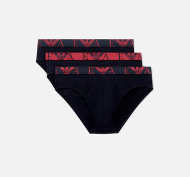 Set tre slip in cotone stretch EM000258 AF10778MC406 EMPORIO ARMANI