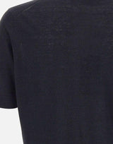T-shirt in misto lino e cotone TS0MC LC14R990 FILIPPO DE LAURENTIIS 