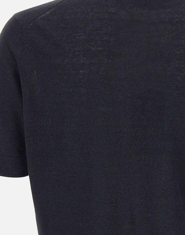 T-shirt in misto lino e cotone TS0MC LC14R990 FILIPPO DE LAURENTIIS 