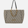 Borsa a spalla grande con monogram AA6116T380A Y9775 LIU-JO 