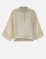 Camicia in misto lino M80CAMM06 TES0M06800 ELEVENTY 