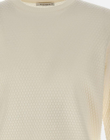 Maglia in lana punto pluriball 401101 001 KANGRA 