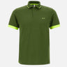 "Stripe Fluo polo" A35120 37 SUN68 