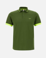 "Stripe Fluo polo" A35120 37 SUN68 