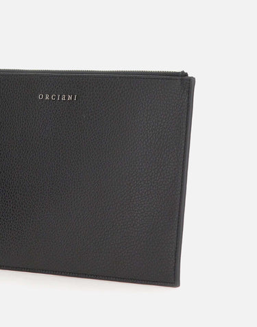 Pochette "Micron"  in pelle SU0119MIC NERO ORCIANI 