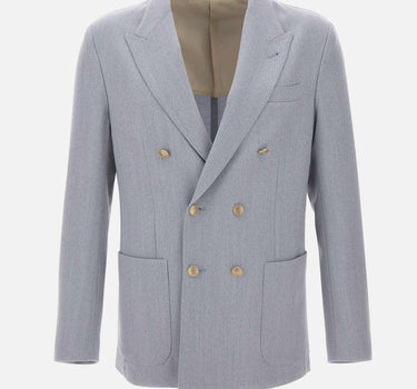 Blazer in lana L70GIAA06 TES0L06508 ELEVENTY 