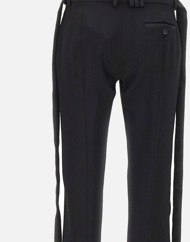 Pantaloni con cintura avvolgente 260WCP00285 WWW065AA100 THE ATTICO 