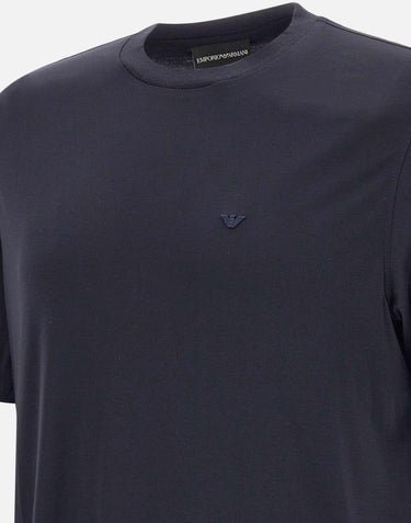 T-shirt in seta e modal EM002996 AF13721UB118 EMPORIO ARMANI 