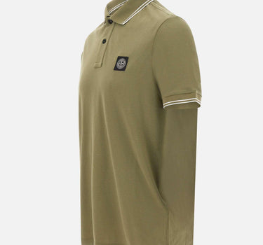 Polo in piqué di cotone 2200010S0018 V005G STONE ISLAND 